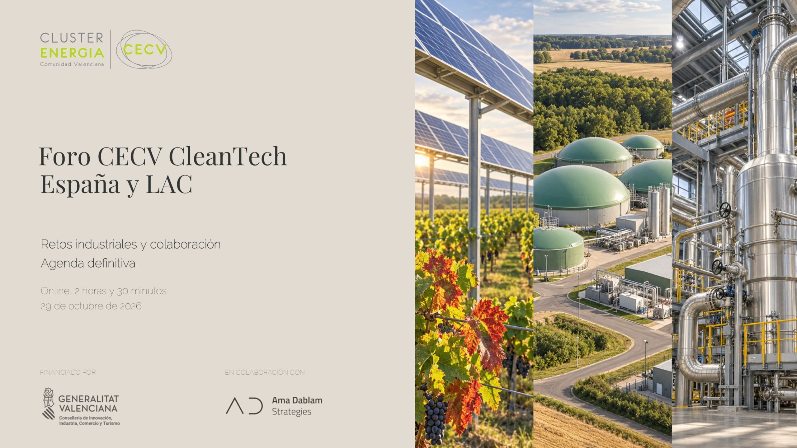 202610Oct20-CECV CleanTech-ESP-LAC- Lanzamiento Foro 29 octubre